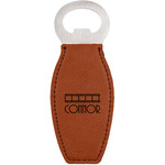 Movie Theater Leatherette Bottle Opener (Personalized)