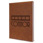 Movie Theater Leather Sketchbook (Personalized)