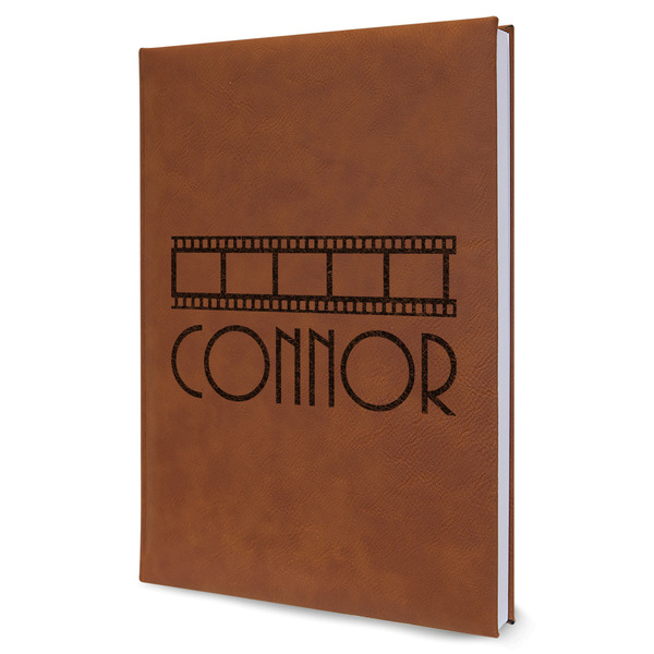 Custom Movie Theater Leather Sketchbook (Personalized)