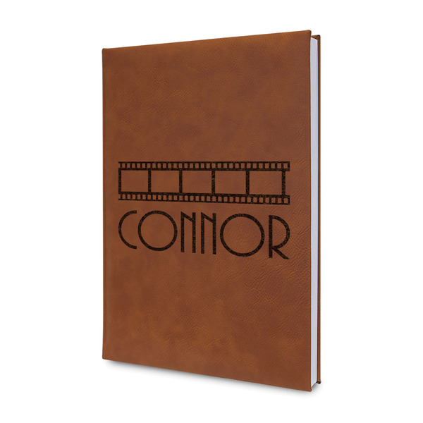 Custom Movie Theater Leather Sketchbook - Small - Double Sided (Personalized)