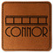 Movie Theater Leatherette Patches - Square