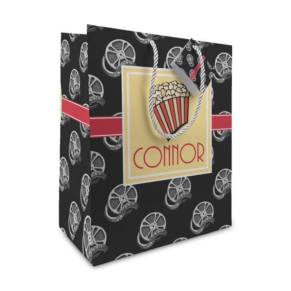 Custom Movie Theater Medium Gift Bag (Personalized)