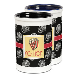 Movie Theater Ceramic Pencil Holder - Large