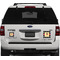 Movie Theater Personalized Square Car Magnets on Ford Explorer