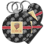 Movie Theater Plastic Keychain (Personalized)