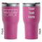 Movie Theater RTIC Tumbler - Magenta - Double Sided - Front & Back