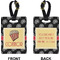 Movie Theater Rectangle Luggage Tag (Front + Back)