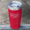 Movie Theater Red Polar Camel Tumbler - 20oz - Angled