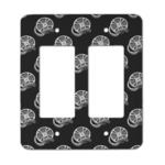 Movie Theater Rocker Style Light Switch Cover - Two Switch