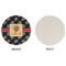 Movie Theater Round Linen Placemats - APPROVAL (single sided)