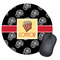 Movie Theater Round Mouse Pad