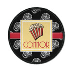 Movie Theater Iron On Round Patch w/ Name or Text