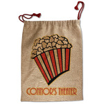 Movie Theater Santa Sack - Front (Personalized)