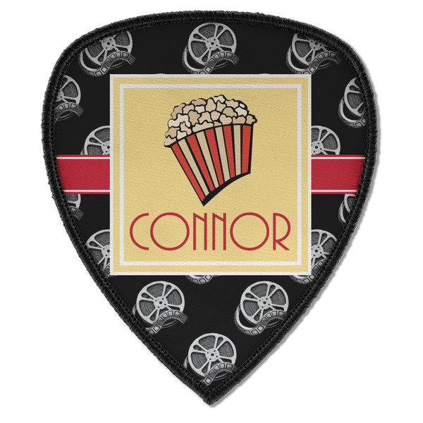 Custom Movie Theater Iron on Shield Patch A w/ Name or Text