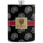 Movie Theater Stainless Steel Flask w/ Name or Text