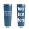 Movie Theater Steel Blue RTIC Everyday Tumbler - 28 oz. - Front and Back