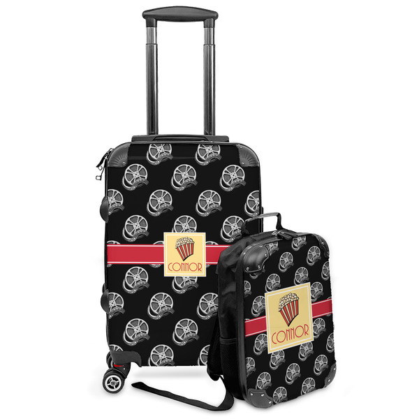 Custom Movie Theater Kids 2-Piece Luggage Set - Suitcase & Backpack (Personalized)