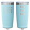 Movie Theater Teal Polar Camel Tumbler - 20oz -Double Sided - Approval