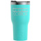 Movie Theater Teal RTIC Tumbler (Front)