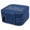 Movie Theater Travel Jewelry Boxes - Leather - Navy Blue - View from Rear