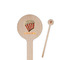 Movie Theater Wooden 7.5" Stir Stick - Round - Closeup