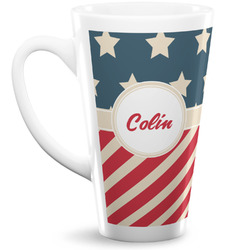 Stars and Stripes Latte Mug (Personalized)