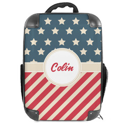 Stars and Stripes 18" Hard Shell Backpack (Personalized)