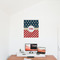 Stars and Stripes 20x24 - Matte Poster - On the Wall