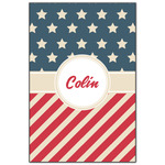 Stars and Stripes Wood Print - 20x30 (Personalized)