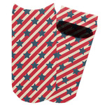 Stars and Stripes Adult Ankle Socks