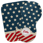 Stars and Stripes Burp Cloth (Personalized)