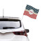 Stars and Stripes Car Flag - Large - LIFESTYLE