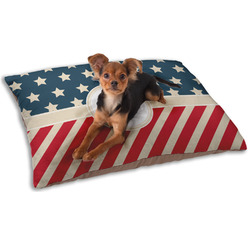 Stars and Stripes Dog Bed - Small w/ Name or Text