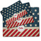 Stars and Stripes Dog Food Mat - MAIN (sm, med, lrg)