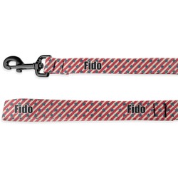 Stars and Stripes Deluxe Dog Leash - 4 ft (Personalized)