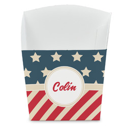 Stars and Stripes French Fry Favor Boxes (Personalized)