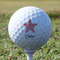 Stars and Stripes Golf Ball - Branded - Tee