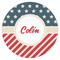 Stars and Stripes Icing Circle - Medium - Single