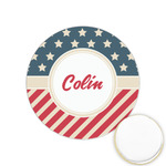 Stars and Stripes Printed Cookie Topper - 1.25" (Personalized)