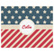 Stars and Stripes Indoor / Outdoor Rug - 8'x10' - Front Flat