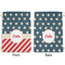 Stars and Stripes Large Laundry Bag - Front & Back View