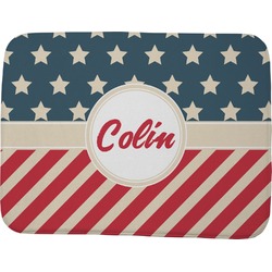 Stars and Stripes Memory Foam Bath Mat - 48"x36" (Personalized)