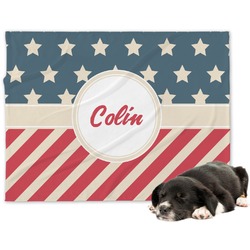 Stars and Stripes Dog Blanket - Regular (Personalized)