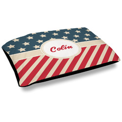 Stars and Stripes Outdoor Dog Bed - Large (Personalized)