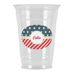 Stars and Stripes Party Cups - 16oz (Personalized)