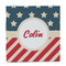 Stars and Stripes Party Favor Gift Bag - Matte - Front