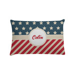 Stars and Stripes Pillow Case - Standard (Personalized)