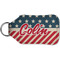 Stars and Stripes Sanitizer Holder Keychain - Small (Back)