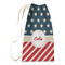 Stars and Stripes Small Laundry Bag - Front View