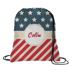 Stars and Stripes Drawstring Backpack - Small (Personalized)